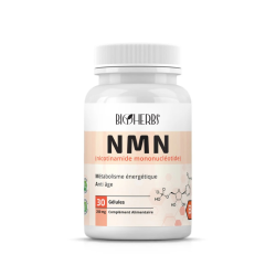 BIOHERBS NMN NICOTINAMIDE MONONUCLEOTIDE 30 GELULES
              data-full-size-image-url=