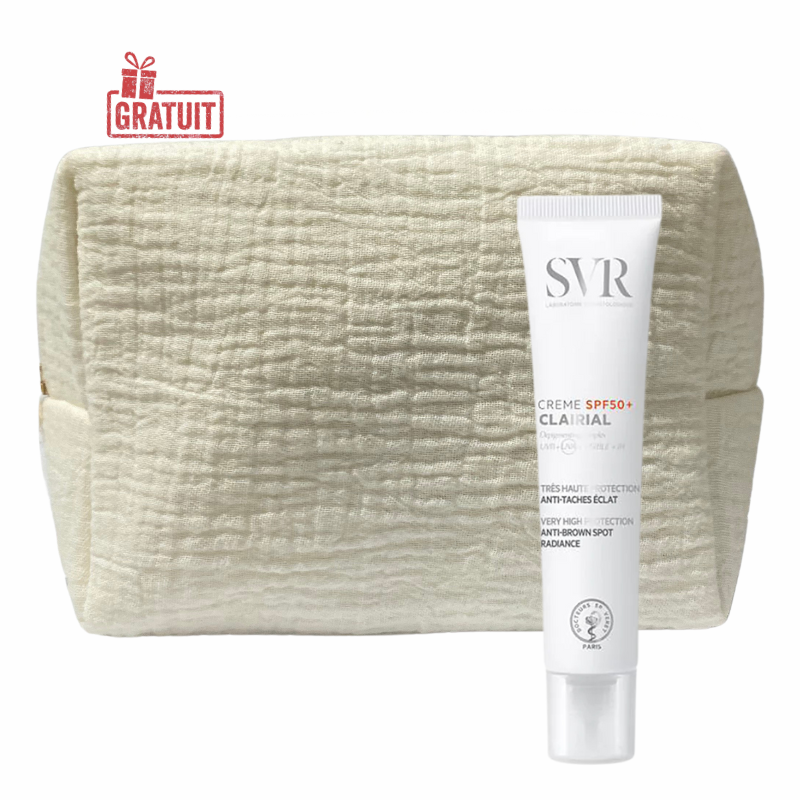 SVR CLAIRIAL CREME ANTI TACHES BRUNES SPF50+ 40ML+TROUSSE SVR (OFFERT) PHARMASHOP