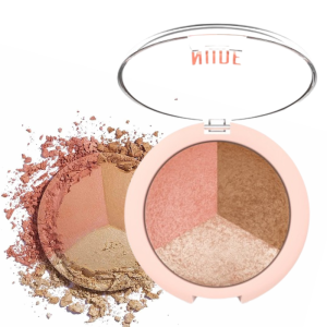 GOLDEN ROSE NUDE LOOK BAKED TRIO FACE POWDER PHARMASHOP