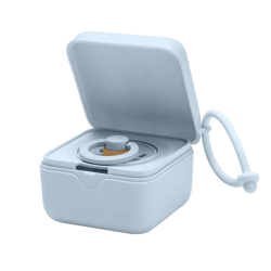 BIBS PACIFIER BOX A TETINES BABY BLUE PHARMASHOP