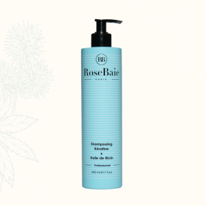 ROSEBAIE SHAMPOING HUILE DE RICIN X KERATINE 500 ML  PHARMASHOP