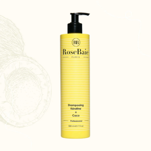 ROSEBAIE SHAMPOING KERATINE X HUILE DE COCO 500ML  pharmashop