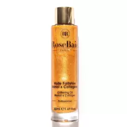 ROSEBAIE HUILE PAILLETEE MONOÏ X COLLAGENE 50ML