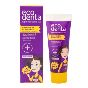 ECODENTA KAKĖ MAKĖ DENTIFRICE A LA FRAMBOISE 0+ANS 75ML