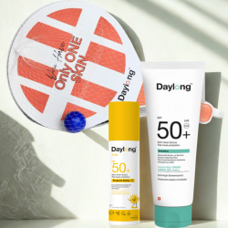 DAYLONG SENSITIVE GEL CREME SPF50+ 100ML+KIDS LAIT SOLAIRE SPF50+ 150ML+PAIRE RAQUETTES DE PLAGE (OFFERT) PHARMASHOP