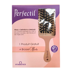 VITABIOTICS COFFRET 2 PERFECTIL TRIPLE ACTIVE 30 COMPRIMES+LA TROISIEME (OFFERT)+BROSSE (OFFERT)