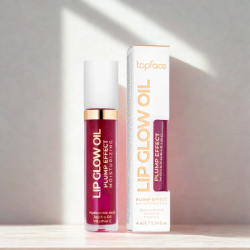 TOPFACE LIP GLOW OIL PLUMP EFFECT DARK CHERRY 4ML
