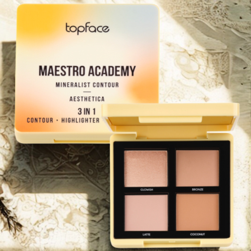 Palette de contouring Topface Maestro Academy Mineralist PT268 – N°001