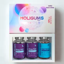 HOLISTIX 2 HOLIGUMS SLEEP WELL 60 GUMMIES+ANTI STRESS 60 GUMMIES (-50%) pharmashop