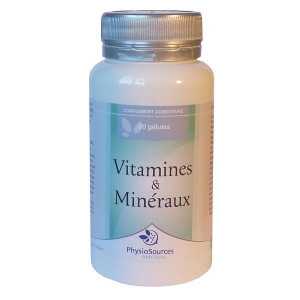 Physio Sources Vitamines & Minéraux, 90 gélules