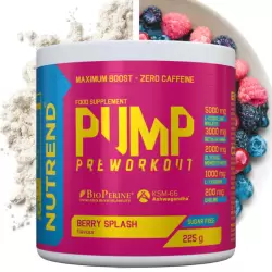 NUTREND PUMP PRE WORKOUT BERRY SPLASH 225G