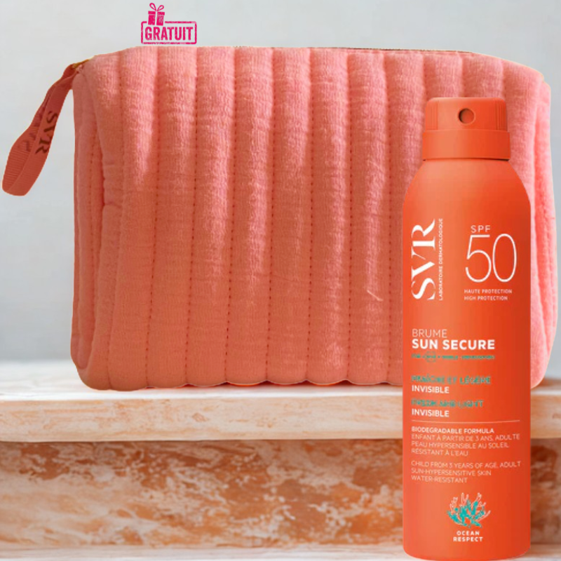 SVR SUN SECURE BRUME SPF50+ 200ML+TROUSSE SVR (OFFERT) pharmashop