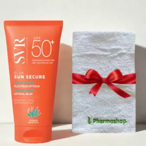 SVR SUN SECURE BLUR SPF50+ 50ML+SERVIETTE PHARMASHOP (OFFERTE) PHARMASHOP