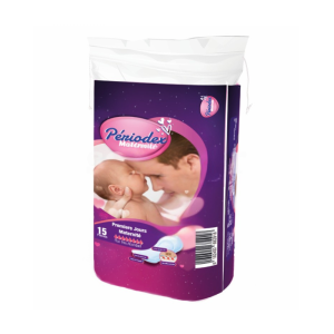NANA SERVIETTE MATERNITE PERIODEX 15 PIECES PHARMASHOP