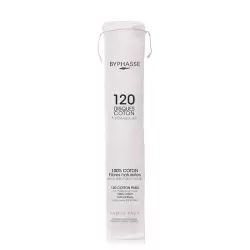 BYPHASSE COTON DEMAQUILLANTS 120 DISQUES pharmashop