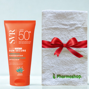 B.P SVR SUN SECURE BLUR TEINTE SPF50+ 50ML+SERVIETTE PHARMASHOP (OFFERTE)