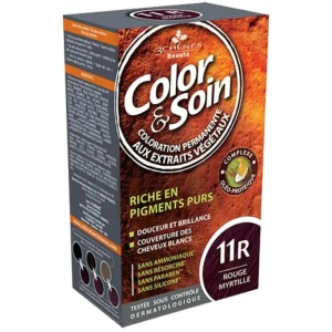 3 CHENES COLOR & SOIN COLORATION ROUGE MYRTILLE 11R pharmashop