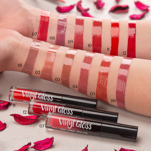 GOLDEN ROSE VINYL GLOSS HIGH SHINE LIPGLOSS