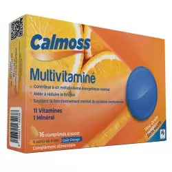 VITAL CALMOSS MULTIVITAMINE 16 COMPRIMES PHARMASHOP