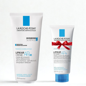 LA ROCHE POSAY LIPIKAR BAUME LIGHT AP+M 200ML+SYNDET CREME LAVANTE 100ML (OFFERT)