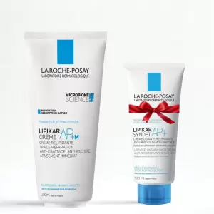 LA ROCHE POSAY LIPIKAR BAUME LIGHT AP+M 200ML+SYNDET CREME LAVANTE 100ML (OFFERT)