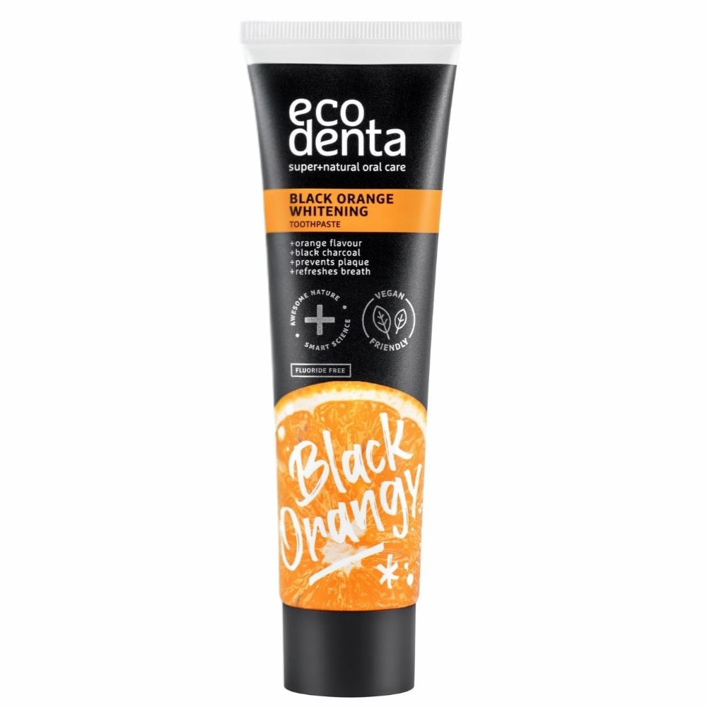 ECODENTA DENTIFRICE AU CHARBON ACTIF ET ORANGE 100ML | Tunisie