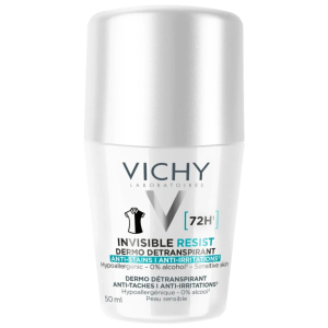 VICHY DEODORANT INVISIBLE RESIST DERMO-DETRANSPIRANT 72H 50ML pharmashop