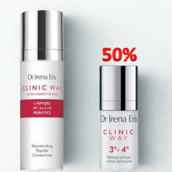 CLINIC WAY TROUSSE CONCENTRE PEPTIDE RAJEUNISSANT 30ML+CONTOUR DES YEUX ANTI RIDES 3+4 15ML (-50%)