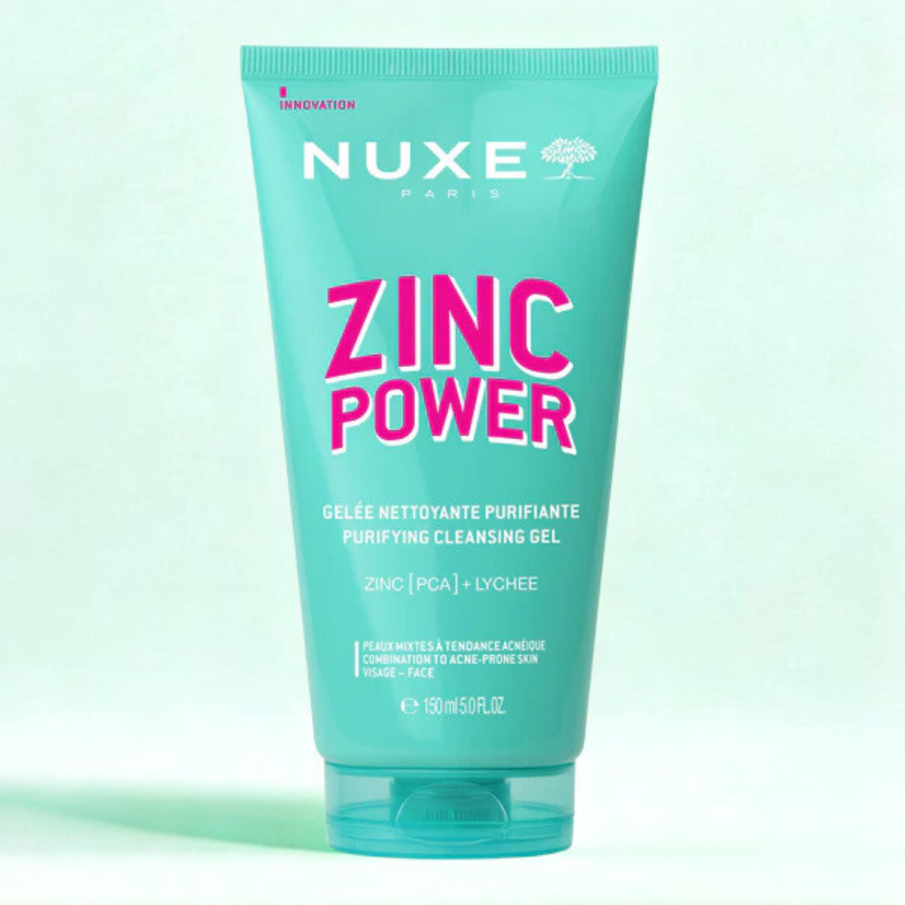 NUXE ZINC POWER GELEE NETTOYANTE PURIFIANTE 150ML | Tunisie - Nuxe