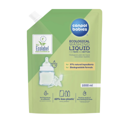 CANPOL BABIES LIQUIDE DE NETTOYAGE ÉCOLOGIQUE POUR BIBERONS ET TETINES 1000ML pharmashop