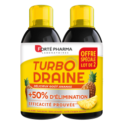 FORTE PHARMA TURBO DRAINE ANANAS 500ML ( -50% SUR LE 2 EME )pharmashop