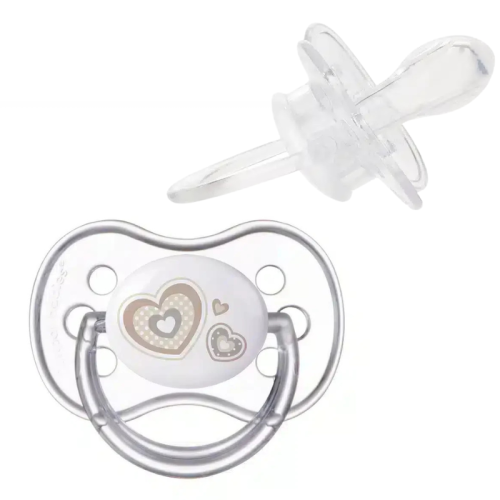 CANPOL BABIES SUCETTE SILICONE NOUVEAU NE 6-18 REF 22/566