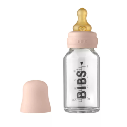 BIBS BIBERON EN VERRE BLUSH SET COMPLET 0M+ 110ML pharmashop