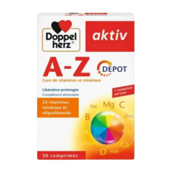 AKTIV A-Z ACTION DURABLE 30 COMPRIMES PHARMASHOP