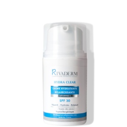 RIVADERM HYDRA CLEAR SPF30 50ML pharmashop
