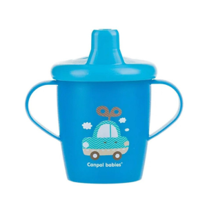 CANPOL BABIES TASSE ANTI DEVERSEMENT TOYS BLEU  9M+ REF 31/200 pharmashop