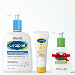 CETAPHIL COFFRET LOTION NETTOYANTE 500ML+SUN LIPOSOMAL LOTION SPF50+ 100ML+LOTION HYDRATANTE 236 ML (OFFERT) PHARMASHOP