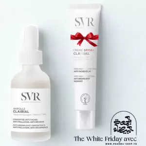 SVR COFFRET CLAIRIAL AMPOULE CONCENTRE ANTI TACHES 30ML+CLAIRIAL CREME ANTI TACHES BRUNES SPF50+ 40ML (OFFERT)