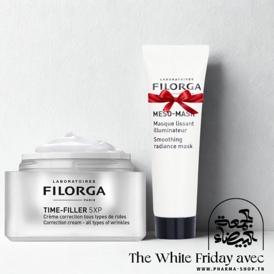 FILORGA TIME FILLER 5XP CREME CORRECTION TOUS TYPES DE RIDES PNS 50ML+(PRODUIT OFFERT AU CHOIX)