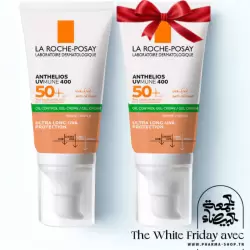 LA ROCHE POSAY ANTHELIOS UVMUNE 400 OIL CONTROL GEL CREME TEINTE SPF50+ 50ML+(LE 2 EME OFFERT) PHARMASHOP
