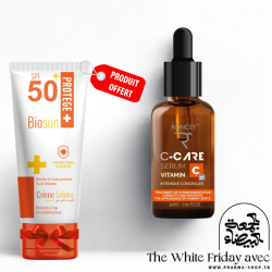RONCEY SERUM VITAMINE C 20% 30ML+BIOSUN ECRAN 50ML AU CHOIX (OFFERT)