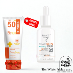 RONCEY CLAIRSKIN SERUM ECLAIRCISSANT ANTI TACHES 30ML+BIOSUN ECRAN 50ML AU CHOIX (OFFERT)