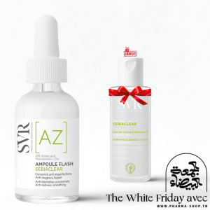 SVR SEBIACLEAR AMPOULE AZ FLASH ANTI IMPERFECTIONS 30ML+SEBIACLEAR EAU MICELLAIRE 75ML (OFFERT) PHARMASHOP