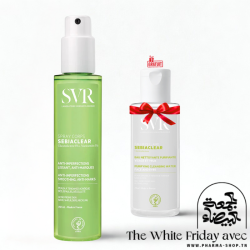 SVR SEBIACLEAR SPRAY CORPS ANTI IMPERFECTIONS 150ML+SEBIACLEAR EAU MICELLAIRE 75ML (OFFERT) PHARMASHOP