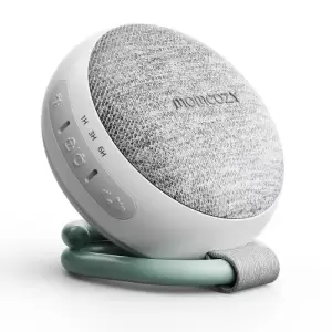 MOMCOZY MACHINE A BRUIT BLANC ET VEILLEUSE AVEC ENCEINTE BLUETOOTH  PHARMASHOP