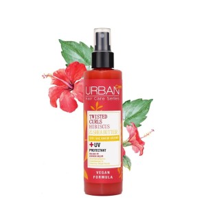 URBAN CARE LEAVE IN CURLY HAIR SPRAY HIBISCUS & SHEA BUTTER 200ML pharmashop