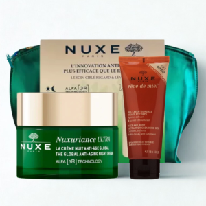NUXE NUXURIANCE ULTRA CREME NUIT ANTI-AGE GLOBAL 50ML+GEL NETTOYANT REVE DE MIEL 100ML (OFFERT) PHARMASHOP