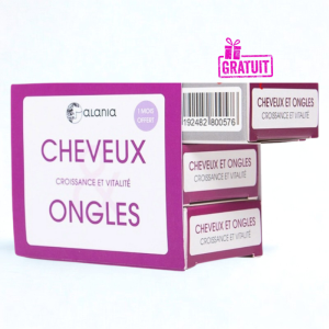 ALANIA COFFRET CHEVEUX & ONGLES CROISSANCE ET VITALITÉ 30 GÉLULES ( 3 EME OFFERT ) PHARMASHOP