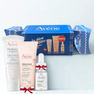 AVENE COFFRET DELICE HYDRATION HYDRANCE RICHE UV 50ML+GEL XERACALM 100ML(OFFERT)+SERUM HYALURON ACTIV B3 10ML(OFFERT) PHARMASHOP
