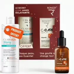 RONCEY COFFRET SERUM VITAMINE C 20% 30ML+EAU MICELLAIRE ECLAIRCISSANT 250ML (OFFERT) PHARMASHOP